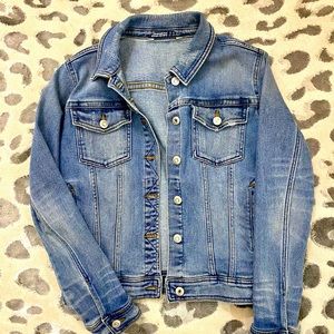Zara Fitted Jean Jacket